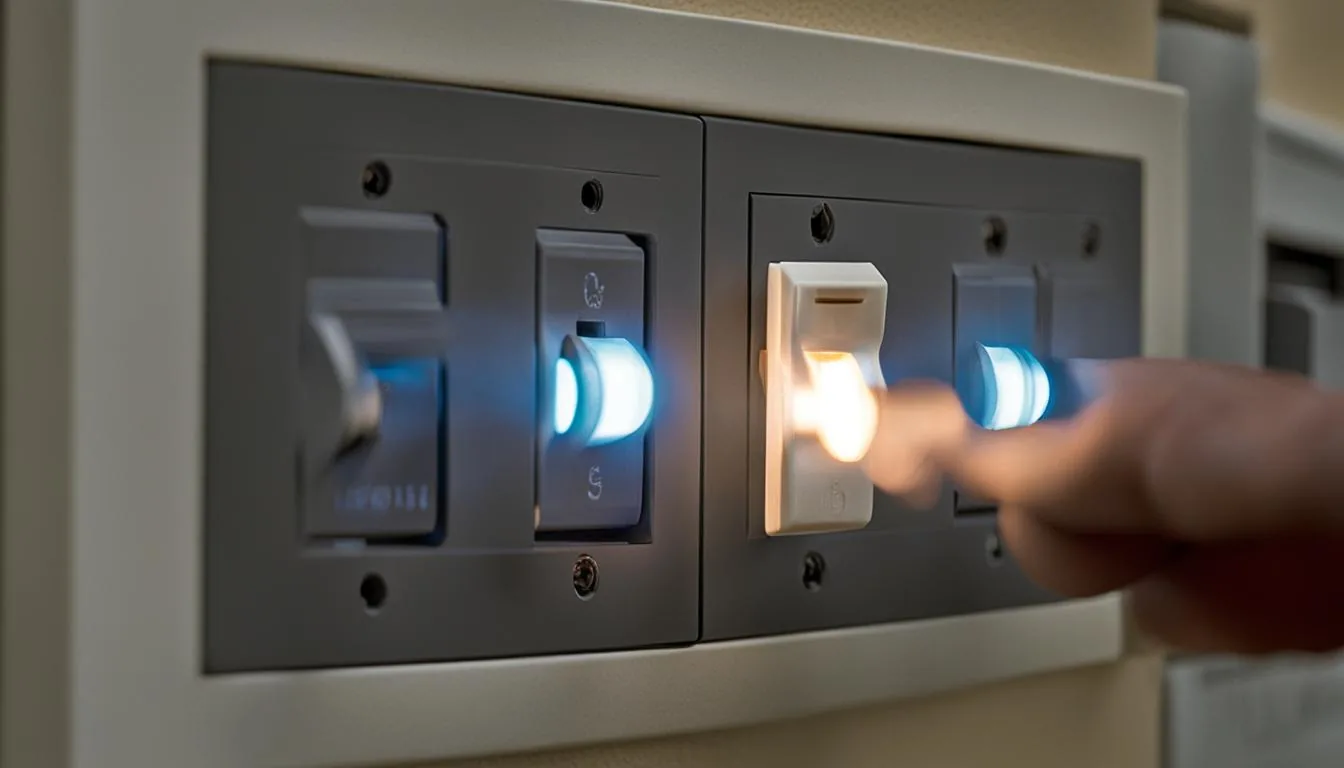 Switch and outlet work