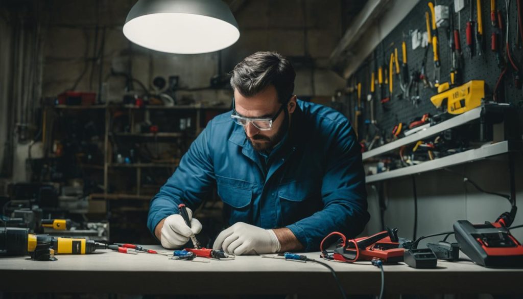 electricians in renewable energy installations